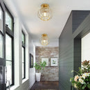 Axyaa Crystal Luxury Ceiling Light for Kitchen & Dining Room, Modern Minimalist Design