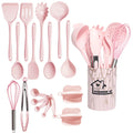 Axyaa Silicone Kitchen Utensils Set - Non-stick Heat Resistant Cooking Tools