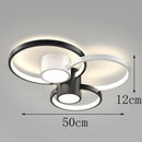 Axyaa Smart LED Ceiling Light for Nordic Home Decor and Indoor Lighting
