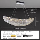 Axyaa Crystal Round Ceiling Light: Modern Minimalist LED Fixture for Master Bedroom