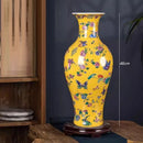 Axyaa Large Ceramic Vase for Home Decor and Flower Arrangement
