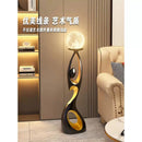 Axyaa Luxury Resin Sculpture LED Floor Lamp