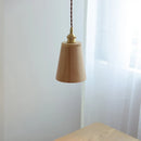 Axyaa Ash Wood Vintage Industrial LED Pendant Lights