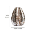 Axyaa Golden Star Fruit Vase: Elegant Ceramic Lemon Flowerpot for Home Decor