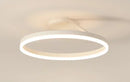 Axyaa Nordic Circular LED Ceiling Light for Modern Living Room and Bedroom Lighting