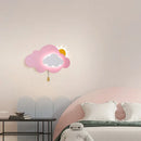 Axya Cloud & Sun Acrylic Wall Lamp LED Sconce Light for Children's Room