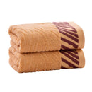 Axyaa Bamboo Towels Set for Home & Hotel, 2pcs, Soft & Absorbent, 34x74cm & 70x140cm