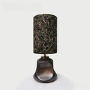 Axyaa Ceramic Fabric Art Table Lamp LED E27 Retro Style Desk Light