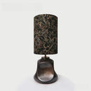 Axyaa Ceramic Fabric LED Table Lamp - French Design Medieval Retro Style