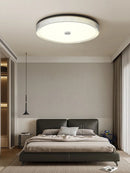 Axyaa LED Ceiling Lamp 40/50cm White Black Modern Nordic Style Lighting Fixture