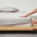 Axyaa Silky Eucalyptus Lyocell Fitted Sheet Set with Pillowcase