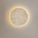 Axyaa Yellow Cave Stone Sconce: Nordic Minimalist Wabi Sabi Wall Light
