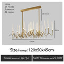 Axyaa Crystal Pendant Lamp: Elegant Bubble LED Chandelier for Home, Restaurant, Living Room, Bedroom
