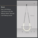 Axyaa LED Line Lamp for Living Room, Bar, Counter, and Dining Table