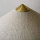 Axyaa Rattan Woven Floor Lamp - Handmade Standing Light Fixture for Home Decor