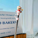 Axyaa Silicone Straw Cover for Stanley Cup, Cartoon Design, Heat-resistant Straw Plug