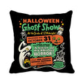 Halloween Cartoon Pumpkin Bat Ghost Pillowcase for Axyaa Home Decoration