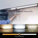 Axyaa LED Cabinet Light with Motion Sensor - USB Plug Night Lamp for Kitchen, Bedroom, Closet