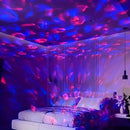 Axyaa LED Night Light with Water Ripple & Star Effects Remote Control