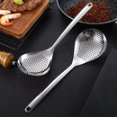Axyaa Stainless Steel Skimmer Spoon Strainer Colander for Kitchen, 35.5x10.7cm