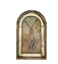Axyaa Wooden Craft Wall Art: Octopus, Peacock, Sunflower & Rabbit Decorative Paintings