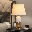Axyaa Modern Ceramic LED Table Lamp - Green Nordic Design for Home Decor