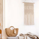 Axyaa Macrame Wall Hanging Tapestry Art Decor Boho Cotton Handmade for Home, Office, Wedding