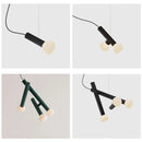 Axyaa Modern Villa Stair Lamp Designer Pendant Chandelier for Exhibition Hall and Kitchen