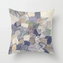Axyaa Geometric Datura Bohemian Style Wreath Seat Pillow Cover