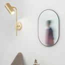 Axya Rotatable Wall Lamp: Modern LED Bedroom Light with Long Pole Switch