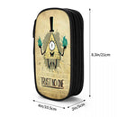 Axyaa Bill Cipher Pencil Case: Big Capacity Pen Box for Students, Office, Stationery