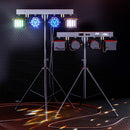 Axyaa RGBW LED Par Lights with Carry Bag for Concerts and Events