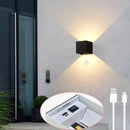 Axyaa Motion Sensor LED Wall Lamp with 3600mAh Battery - 6W High Brightness