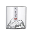 Axya Retro Japanese Glass Teacup Whiskey Cup Handmade Mountain Cup