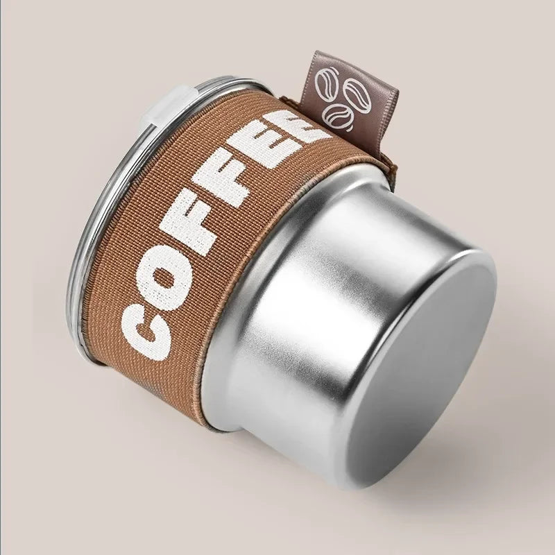 Axyaa Stainless Steel Insulated Coffee Mug Lid Leakproof Portable Water Cup
