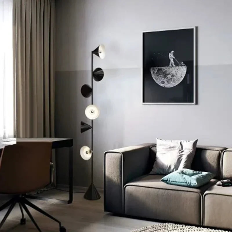 Axyaa Nordic Minimalist Floor Lamps for Modern Living Rooms and Bedrooms
