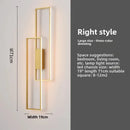 Axyaa Nordic Strip Wall Lamp: Stylish LED Lighting for Home Bedroom Decor