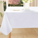 Axyaa Water Resistant Tablecloth: Stylish, Easy-Care Table Cover for Dining and Outdoor