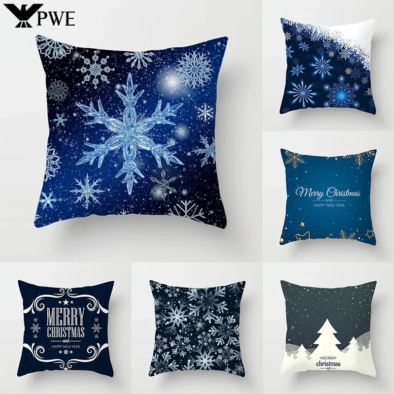 Axyaa Snowflake Pillowcase - Stylish Home and Office Decor for Comfort and Style