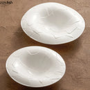 Axyaa Ceramic Soup Pasta Dessert Bowl Set for Molecular Cuisine Tableware