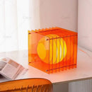 Axyaa Acrylic Layered Night Light - Vintage Ancient Style, LED Energy Saving Lighting