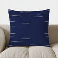 Geometric Pattern Throw Pillow by Axyaa - Ideal for Sofa, Bedroom, or Car