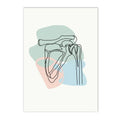 Axyaa Human Anatomy Skeleton Canvas Wall Art for Medical Office Decor