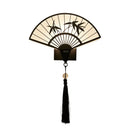 Axyaa Elegant Iron Art Fabric Wall Sconce for Living Room, Bedroom, and Hallway