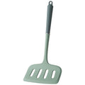 Silicone Wide Spatula with Wooden Handle by Axyaa - Non-Stick Cooking Tool