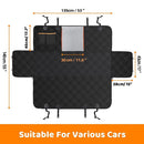 Axyaa Waterproof Pet Car Seat Cover - Large Dog Safety Protector Hamock