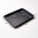 Axyaa Carbon Steel Non-Stick Baking Pan 33cm x 24cm - Oven Tray for Baking Variety of Foods