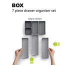Axyaa Kitchen Drawer Organizer for Knives Fork Spoon Spice Bottle Storage