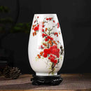 Axyaa Chinese Ceramic Vase Ornaments for Office, Home, Store Decor & Furnishing