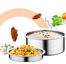 Axyaa 3-Layer Stainless Steel Insulated Bento Lunch Box - Large Capacity Pot